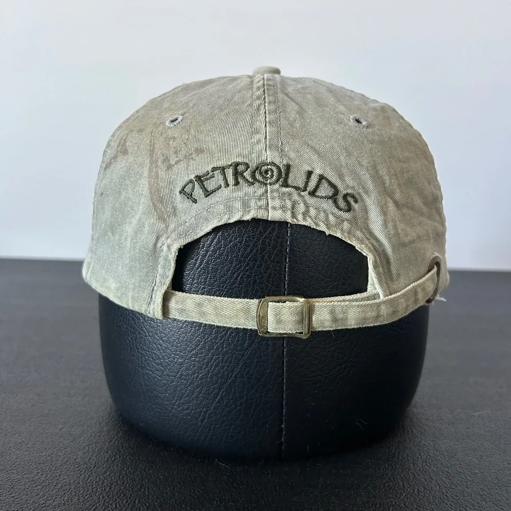 Vintage Petrolids Hat Cap Strap Back Adjustable Faded Green Boulder Colorado USA